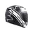 Scorpion Helm EXO-T1200 Freeway Dot in Matte Black/White Motorcycle Helmets Scorpion 