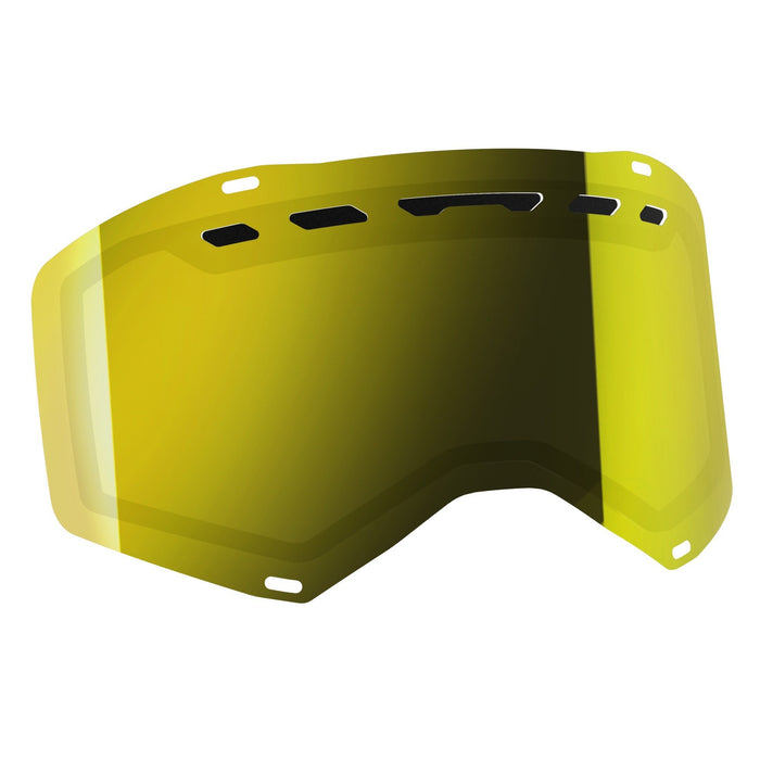 SCOTT Prospect Double Standard (Snow) Lens Snowmobile Goggles Scott Amplifier Yellow Chrome ACS 