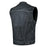 SPEED AND STRENGTH Soul Shaker™ Denim Vest in Black - Back