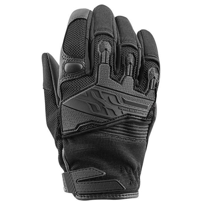 SPEED AND STRENGTH Women's Backlash™ Mesh Gloves Women's Motorcycle Gloves SPEED AND STRENGTH Black S 