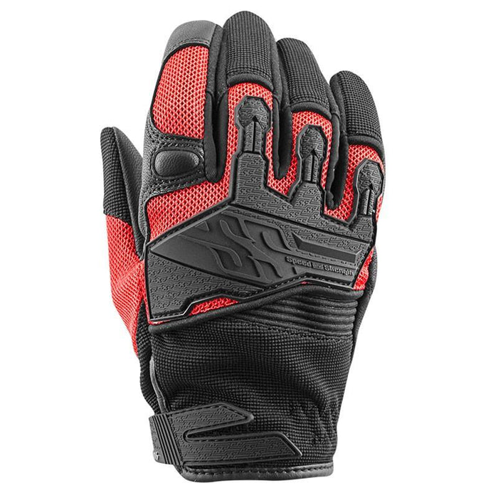 SPEED AND STRENGTH Women's Backlash™ Mesh Gloves Women's Motorcycle Gloves SPEED AND STRENGTH Red S 