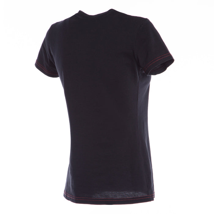 Dainese Speed Demon Lady T-shirt in Black/Red