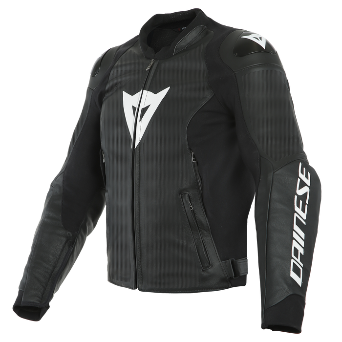 Dainese Sport Pro Perforated Jacket in Black/White 2022