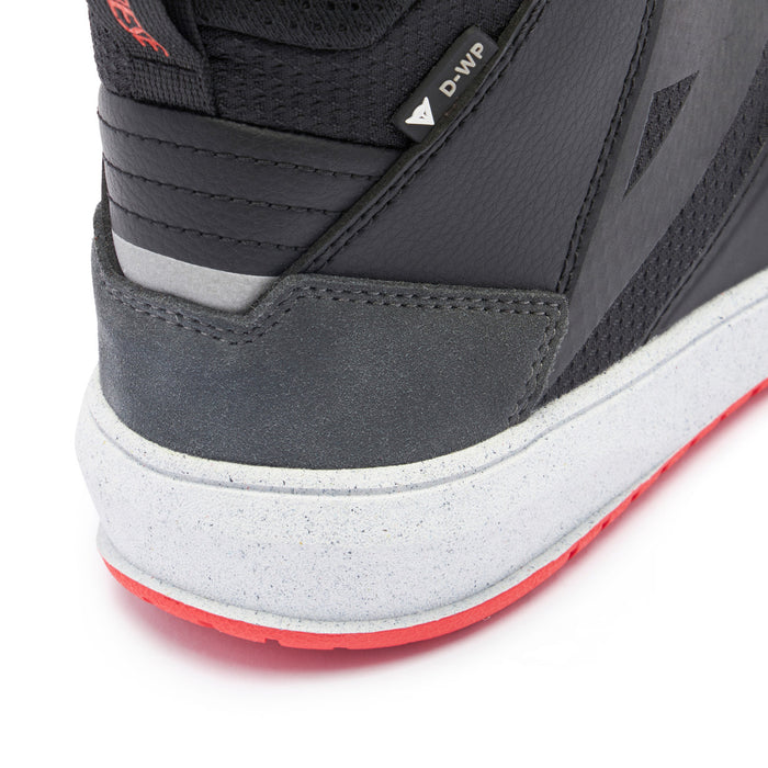 Dainese Suburb D-WP Shoes in Black/White/Red