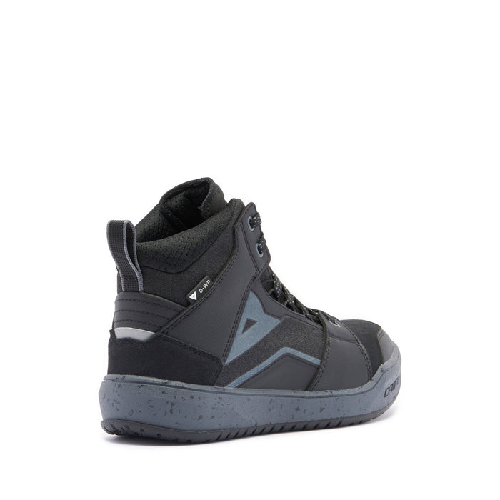 Dainese Suburb D-WP Lady Shoes in Black/Iron-Gate/Metal