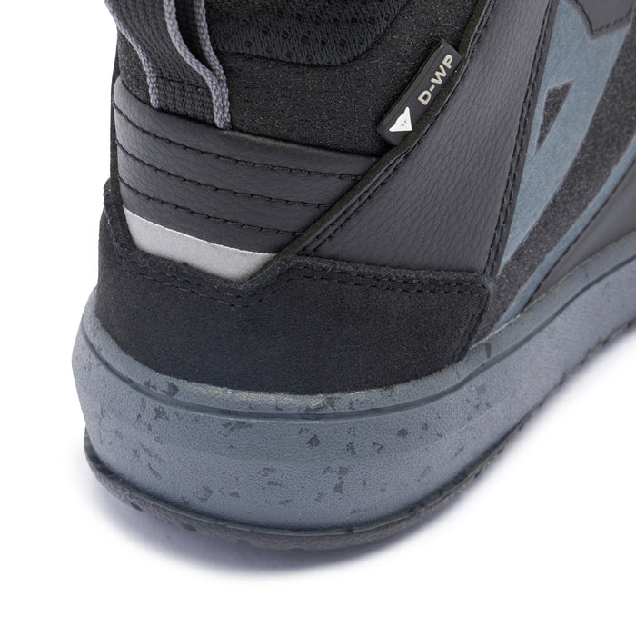 Dainese Suburb D-WP Lady Shoes in Black/Iron-Gate/Metal