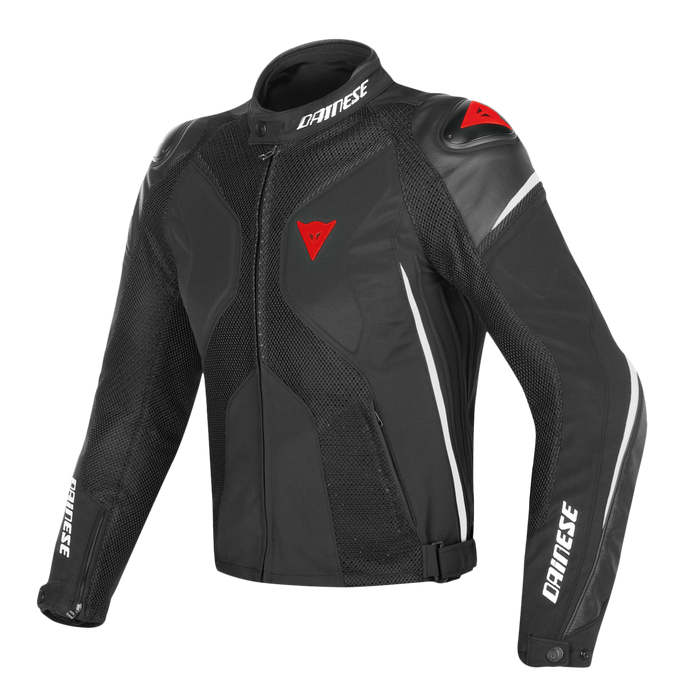 Dainese Super Rider D-Dry Jacket in Black/White/Red