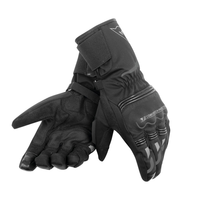Tempest Unisex D-Dry Long Gloves in Black/Black