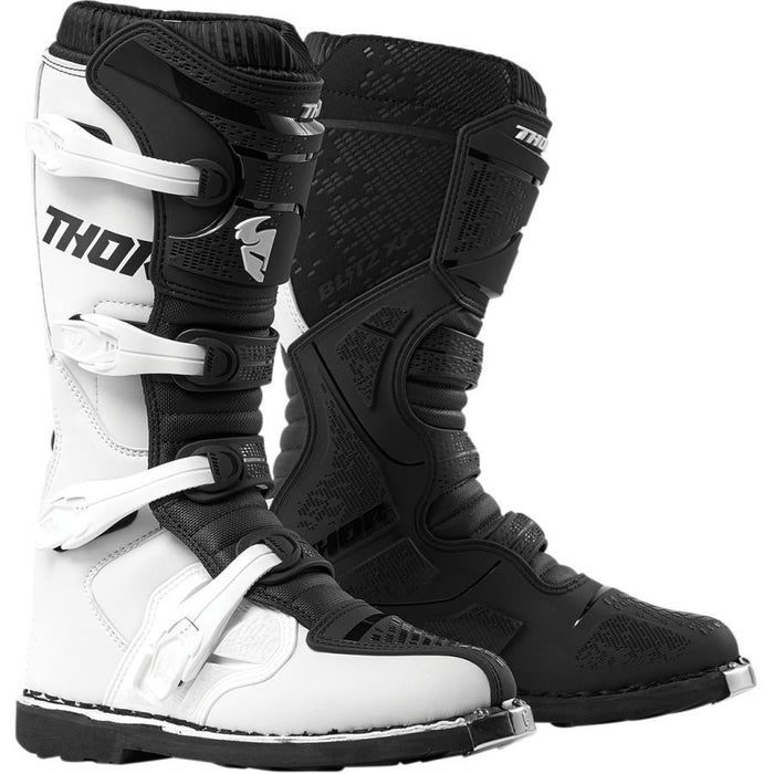 Thor Blitz XP Boots Motocross Boots Thor White/Black 7 