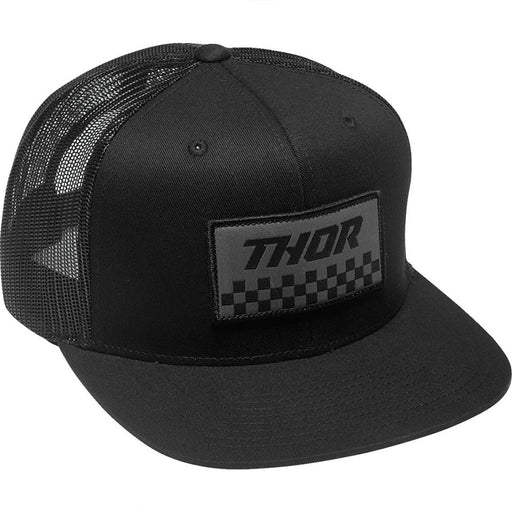 THOR Checkers Hats in Black/Charcoal