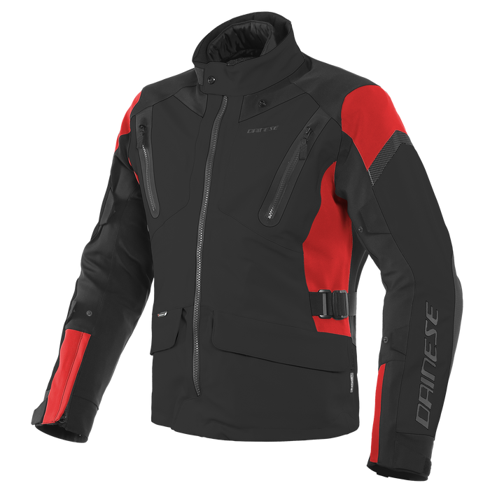Dainese Tonale D-Dry Jacket in Black/Lava Red/Black