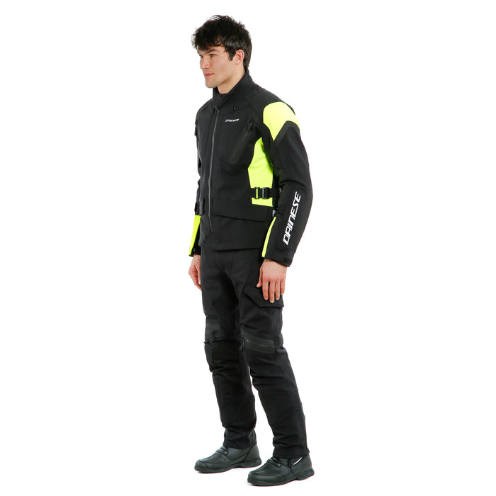 Dainese Tonale D-Dry Jacket in Black/Fluo Yellow/Black