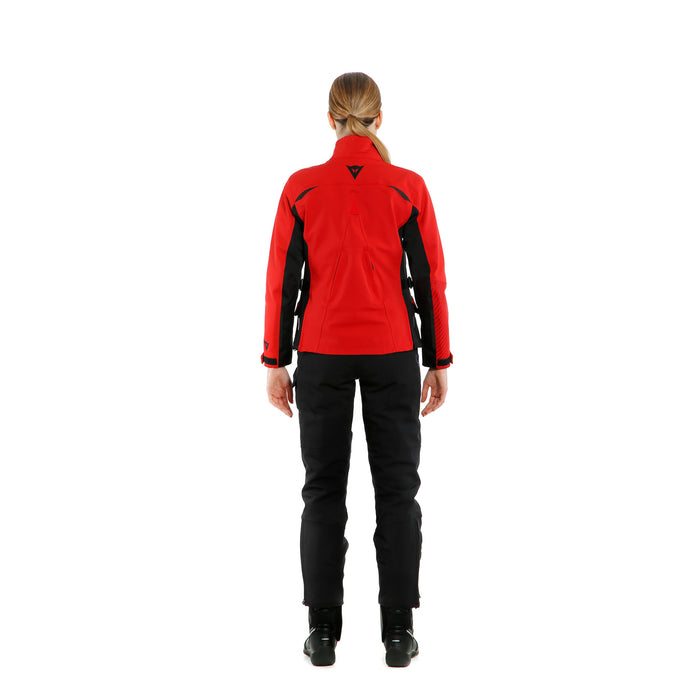 Dainese Tonale D-Dry Lady Jacket in Tour Red/Lava Red/Black