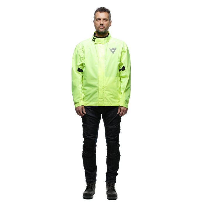 Dainese Ultralight Rain Jacket in Fluo Yellow