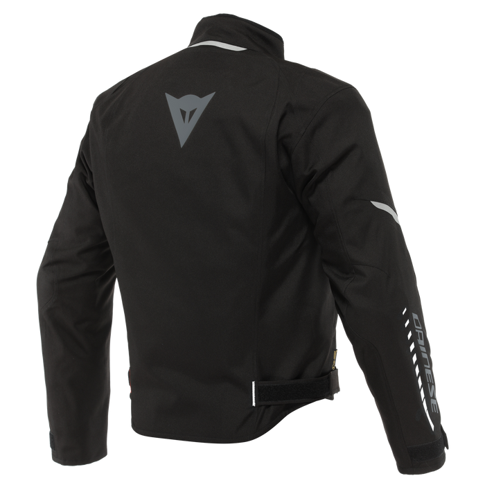 Dainese Veloce D-Dry Jacket in Black/Charcoal Grey/White