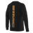 Dainese Vertical Sweatshirt in Black/Orange