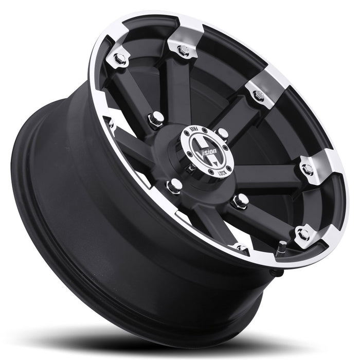 Vision Wheel 393 - Lock Out in Machine Black