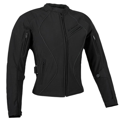 Aurora Textile Jacket in Black/Black