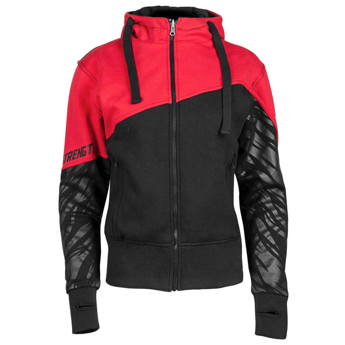 SPEED AND STRENGTH Women's Cat Out'a Hell™ Armoured Hoody in Red/Black