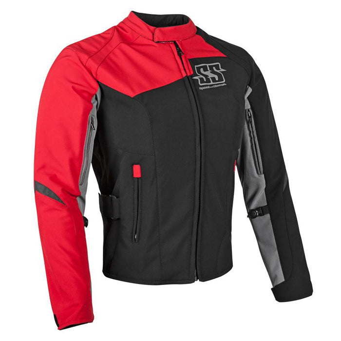 SPEED AND STRENGTH Women's Backlash™ Textile Jacket in Red