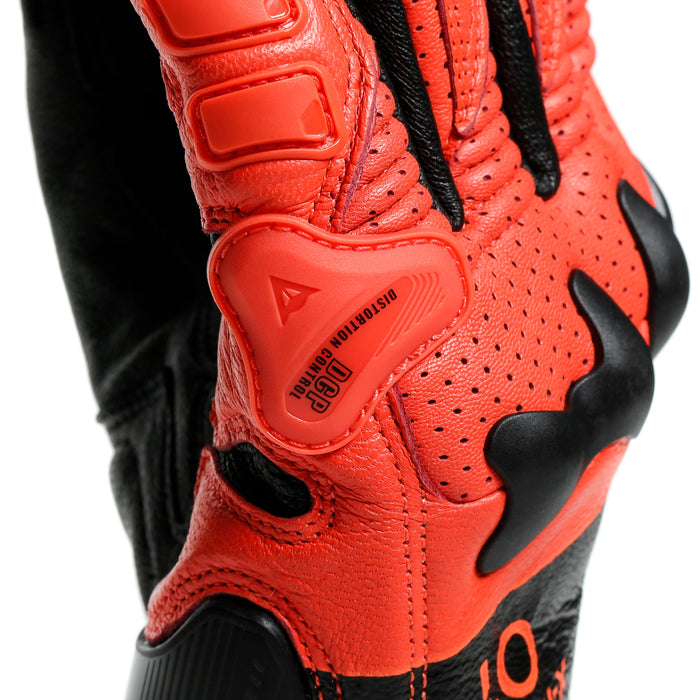 Dainese X-Ride Gloves in Black/Fluo Red