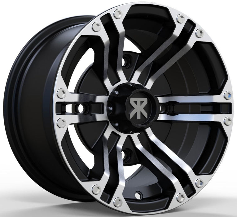 TRAXION X-3 Wheel in Machined/Black