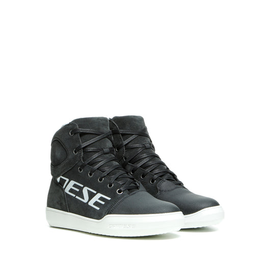 Dainese York D-WP Lady Shoes in Dark Carbon/White