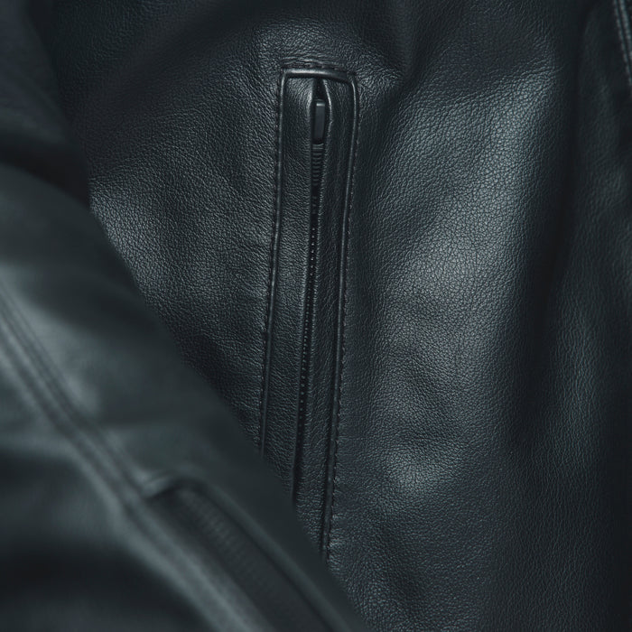 Dainese Zaurax Leather Jacket in Black